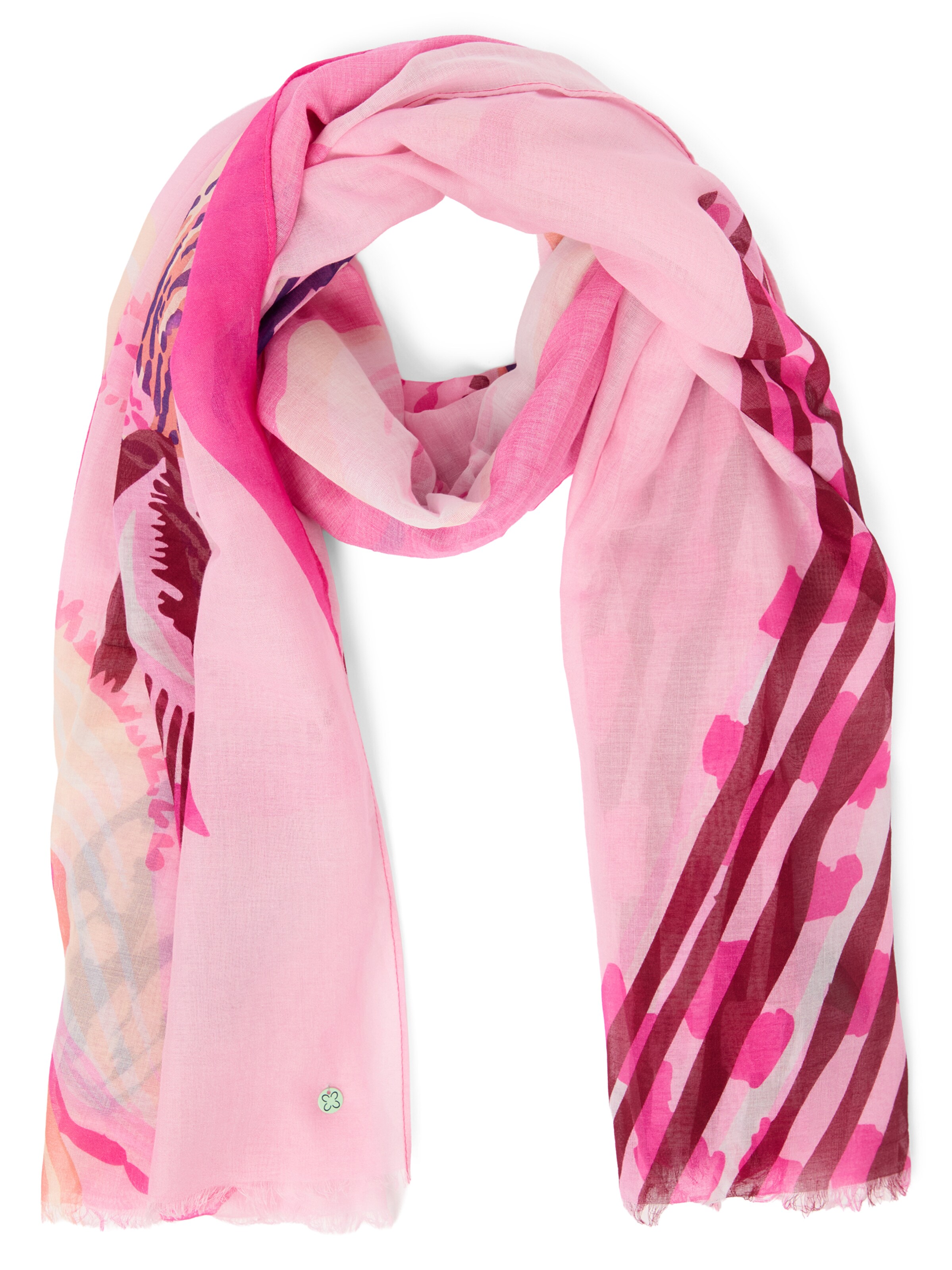 CODELLO Schal in Pink: Vorderseite
