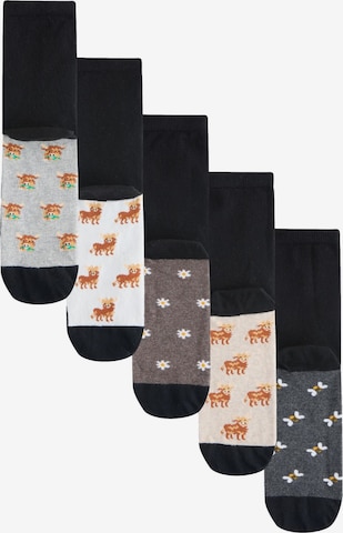 juoda Next Kojinės: priekis