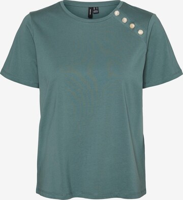 VERO MODA - Camisa 'CARMEN' em verde: frente