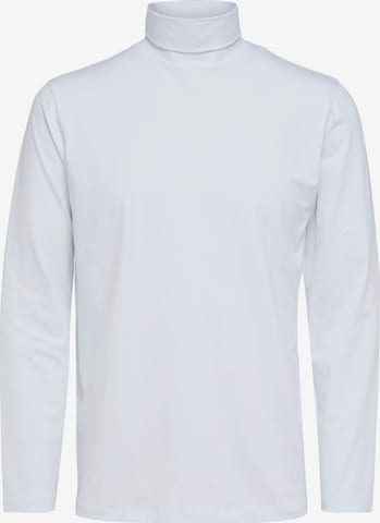T-Shirt 'Rory' SELECTED HOMME en blanc : devant