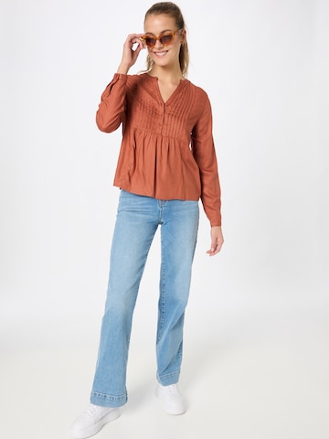 ABOUT YOU Blouse 'Eva Blouse' in Brown