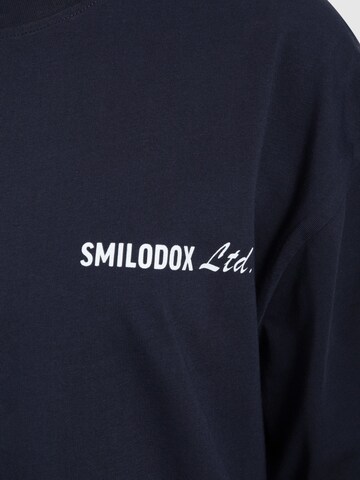T-Shirt ' Liquid Brail ' Smilodox en bleu