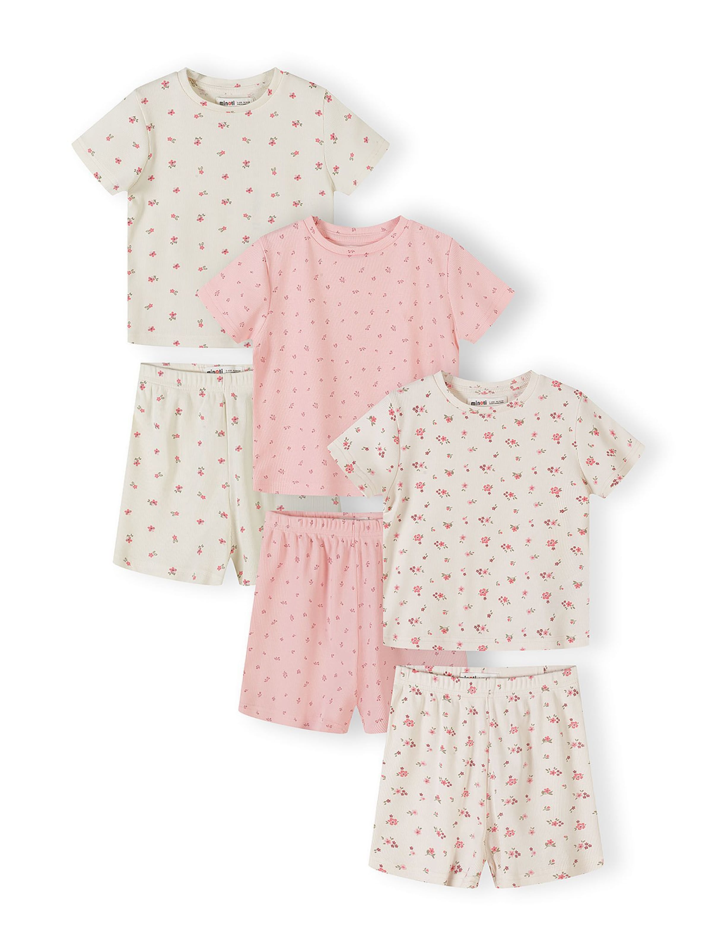 MINOTI - Pijama em bege: frente