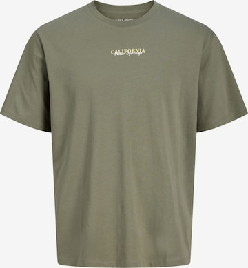 T-Shirt Jack & Jones Junior en vert : devant