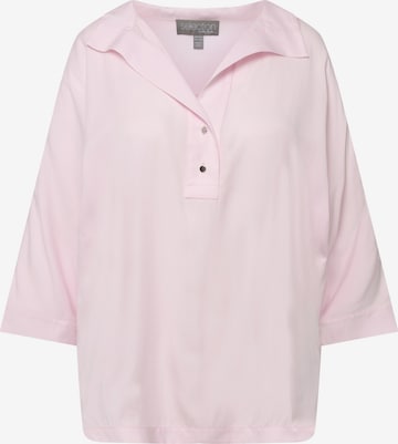 Ulla Popken Blouse in Pink: front