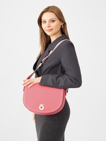NOBO Skuldertaske 'CYCLADES' i pink: forside