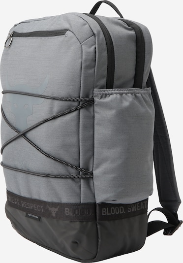 UNDER ARMOUR Sports backpack in Grey / Black, Item view