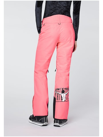 Regular Pantalon de sport CHIEMSEE en rose