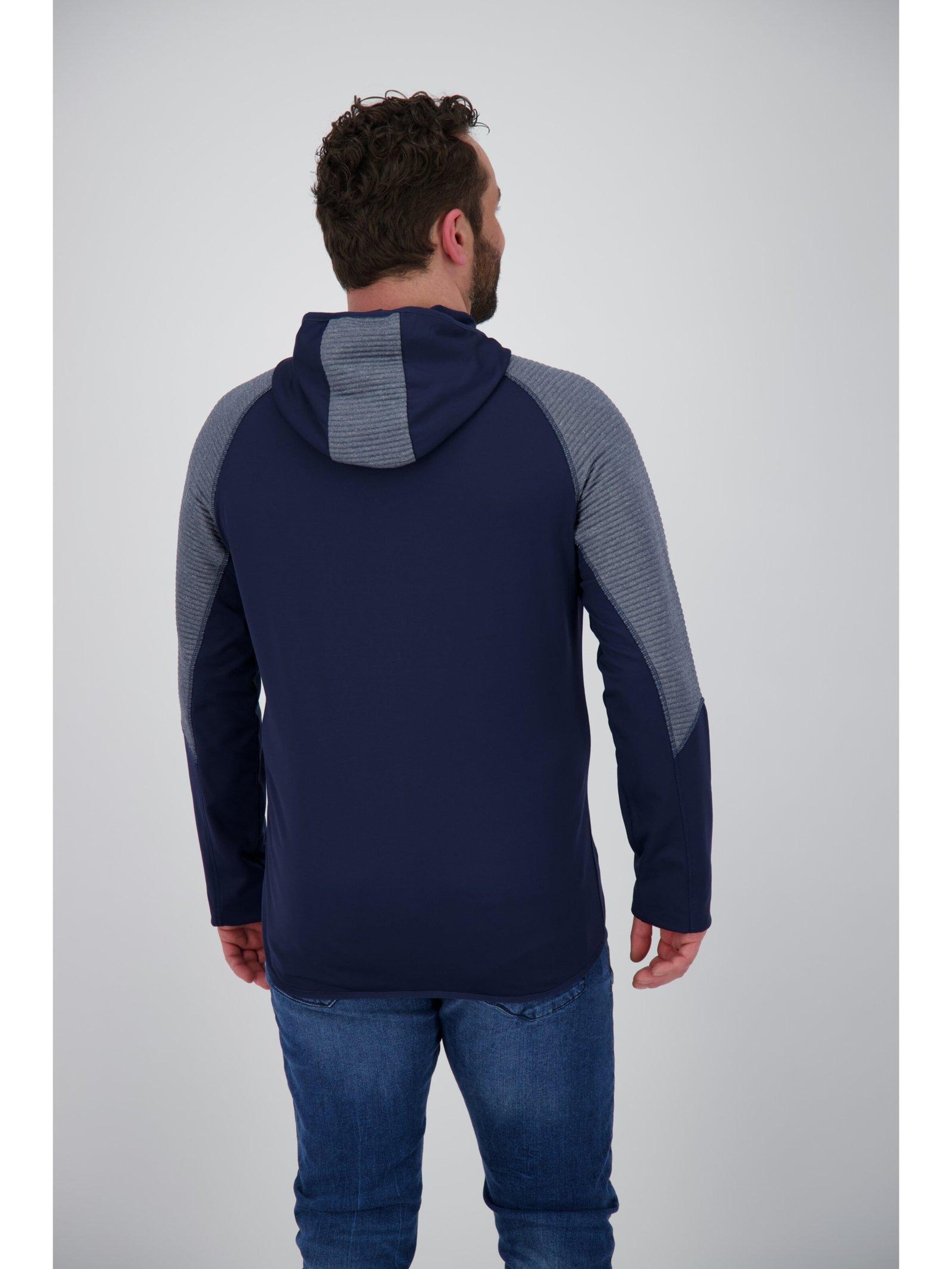 deproc Fleece jas 'ELM' in Blauw