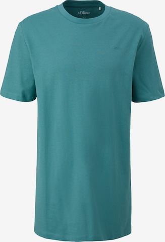 s.Oliver Shirt in Blauw: voorkant