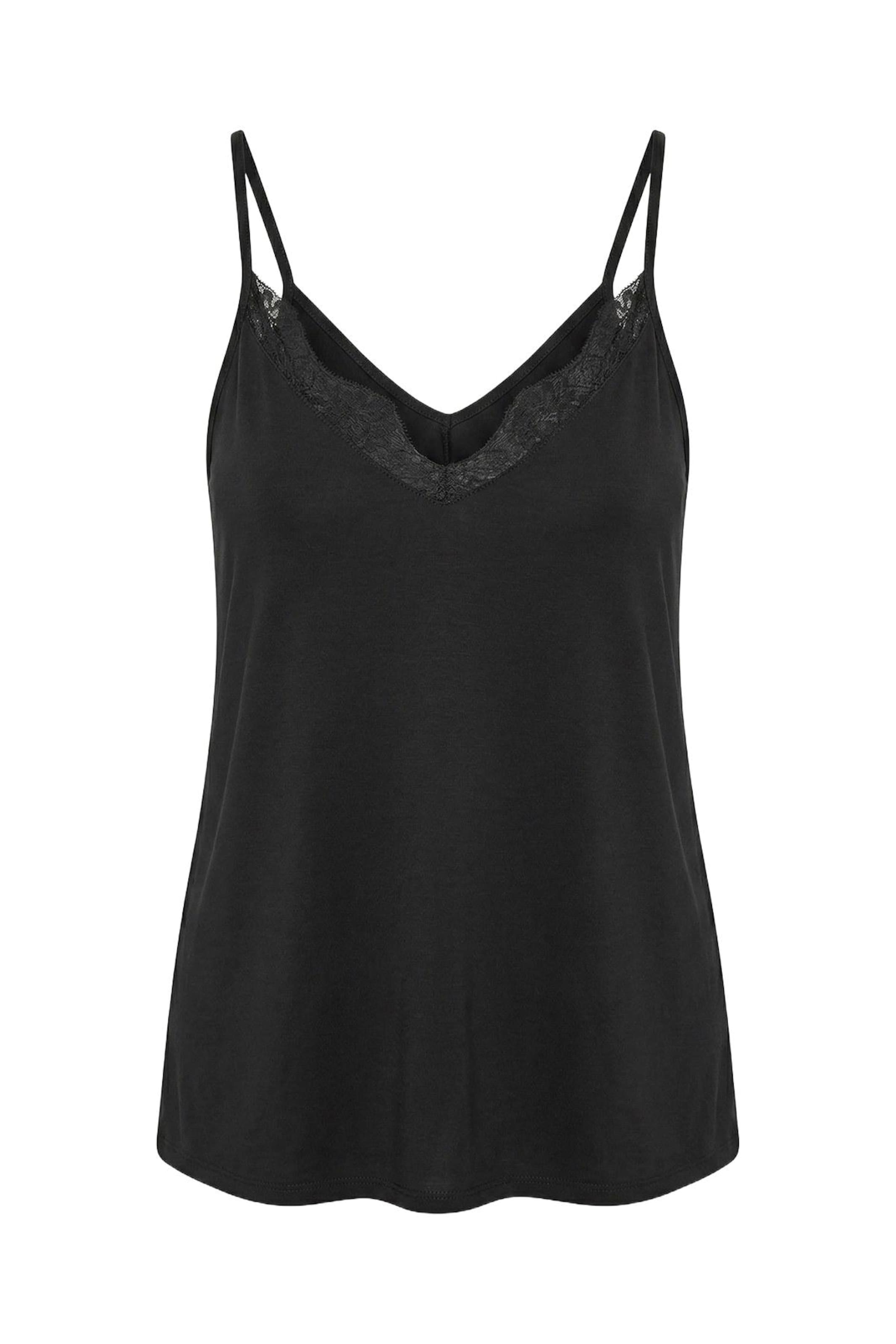Shape Of You Top in Black: front