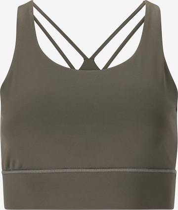 Athlecia Sport-BH 'Lavigne' in Grau: Vorderseite