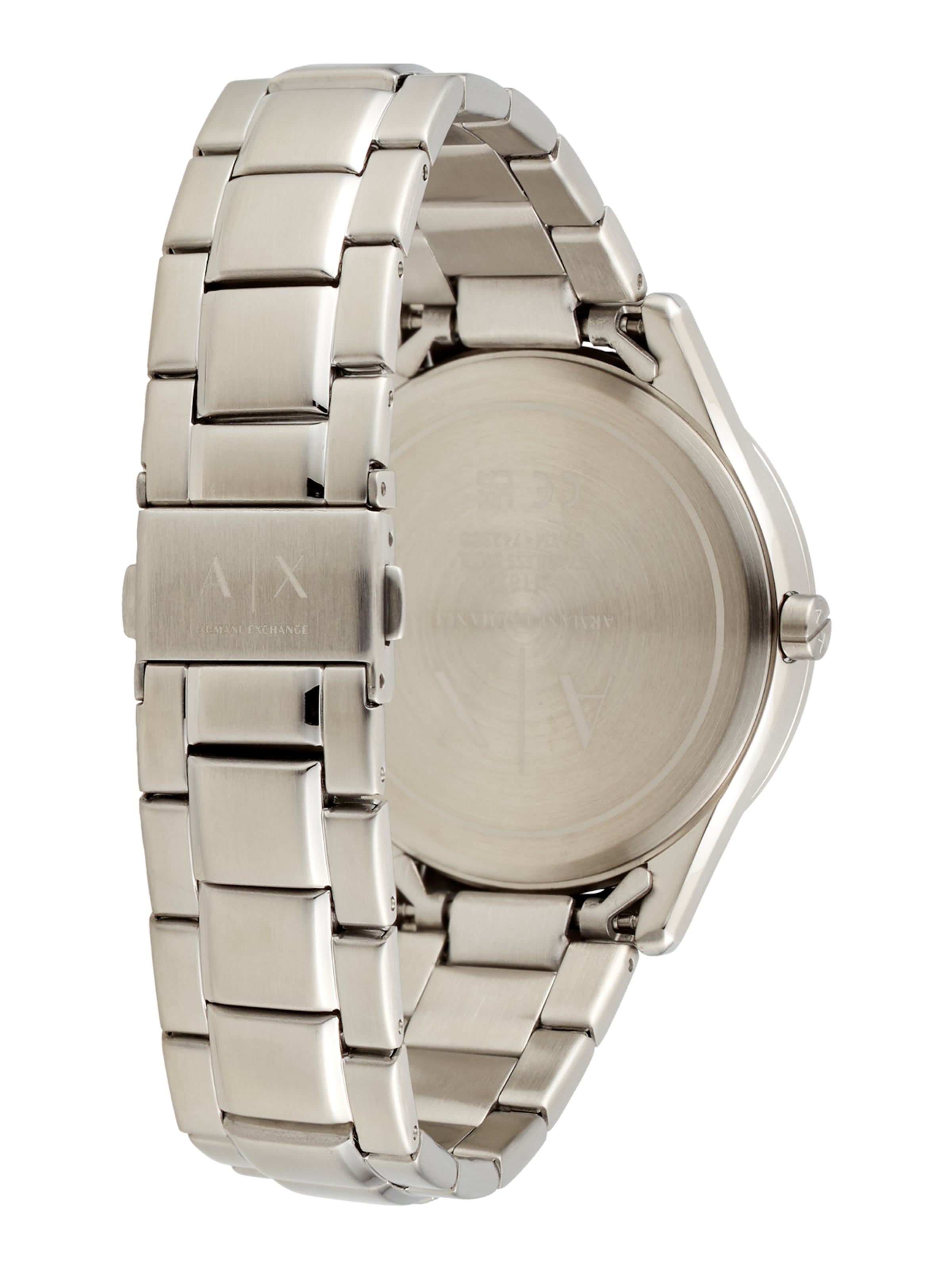 ARMANI EXCHANGE Zegarek analogowy w kolorze srebrny