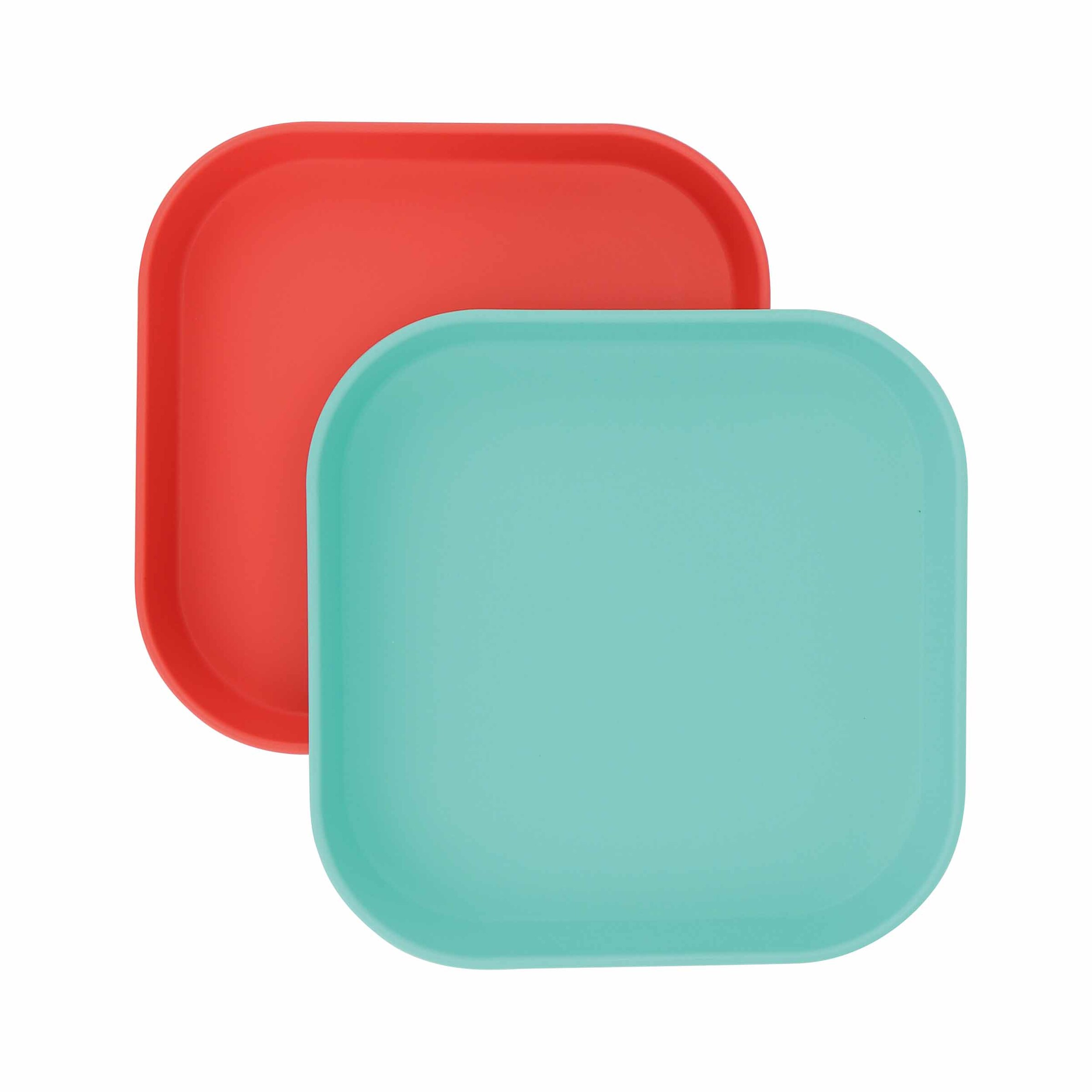 Nuby Geschirr- und Besteck-Set in Grün