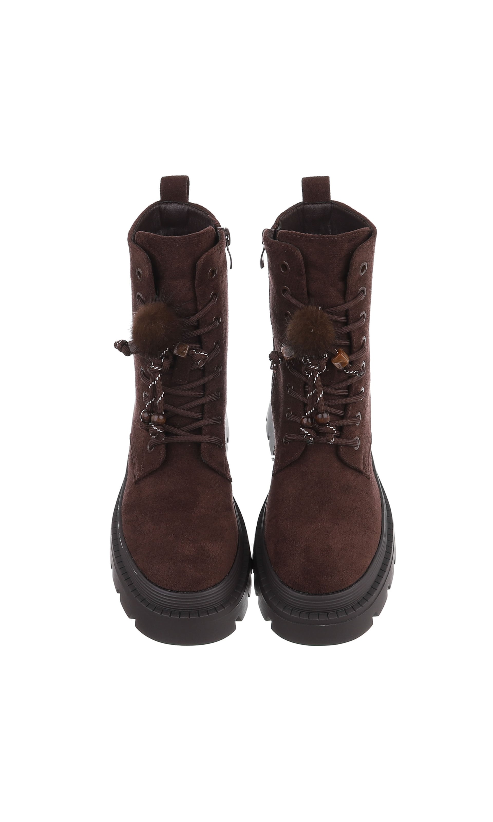 Ital-Design Stiefelette in Braun