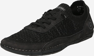 bugatti - Zapatillas sin cordones en negro: frente