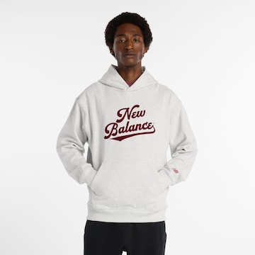 new balance Sweatshirt in Grijs: voorkant