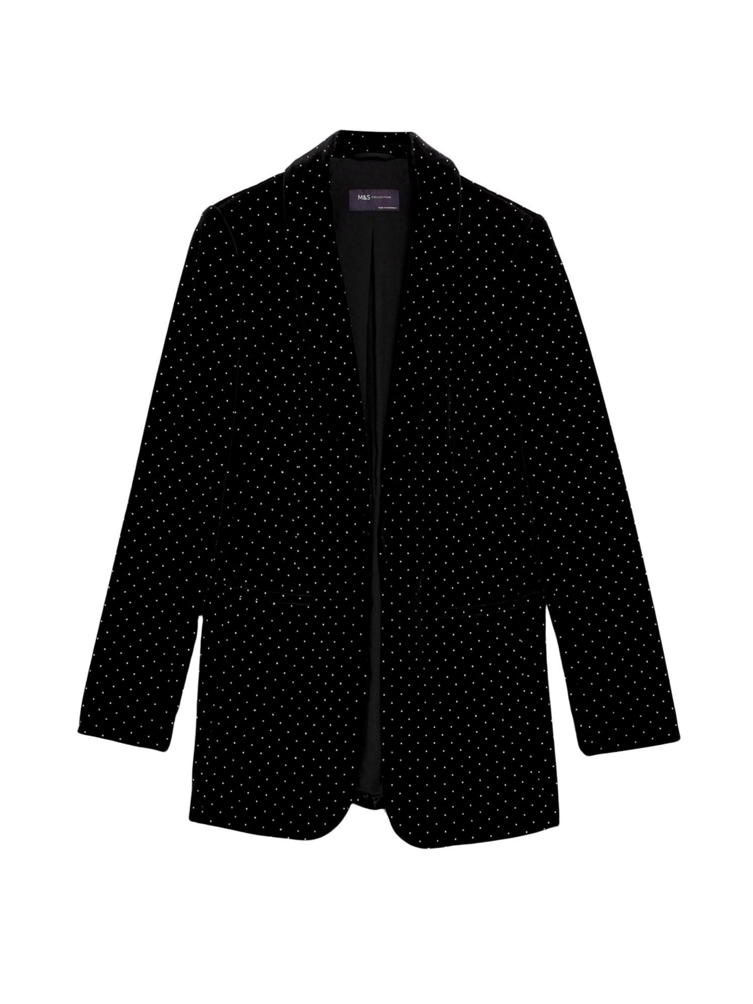 Marks & Spencer Blazer in Schwarz: Vorderseite