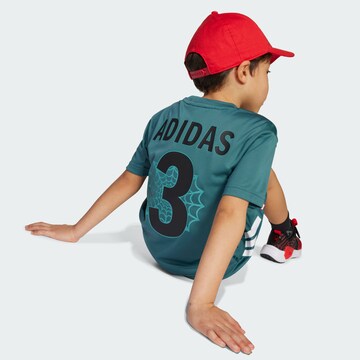 ADIDAS SPORTSWEAR Trainingsanzug 'Marvel Spider-Man' in Grün