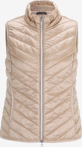 Gilet Betty Barclay en beige : devant