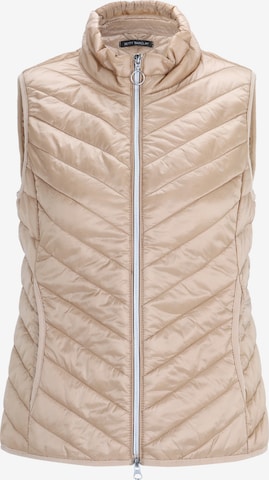 Betty Barclay Vest in Beige: front