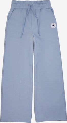 CONVERSE Wide Leg Hose in Blau: Vorderseite