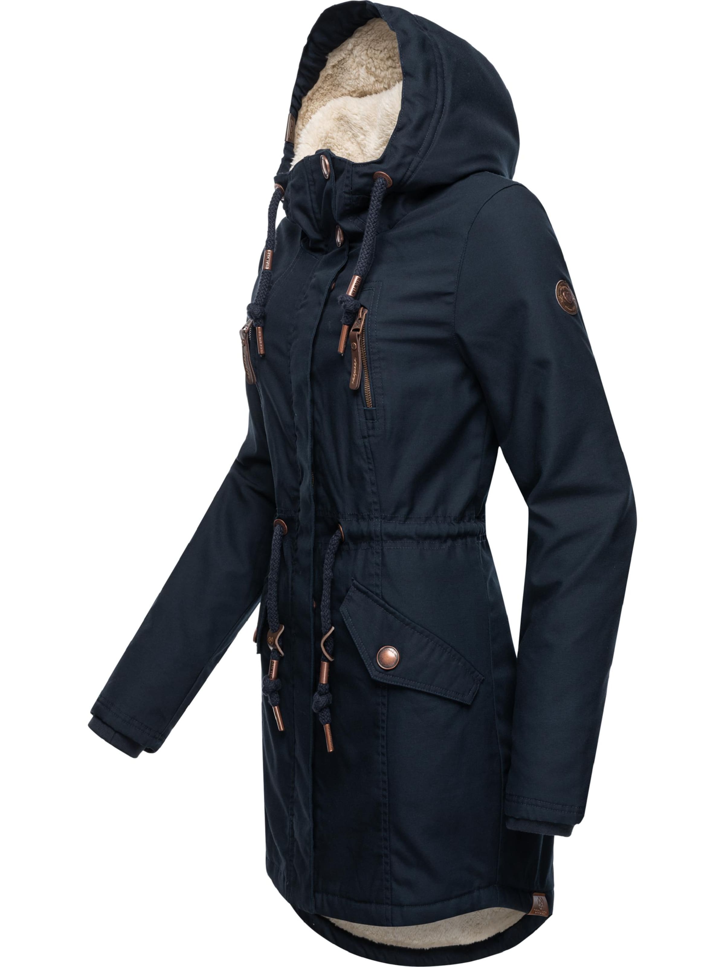 Parka d’hiver 'Elsie' Ragwear en bleu