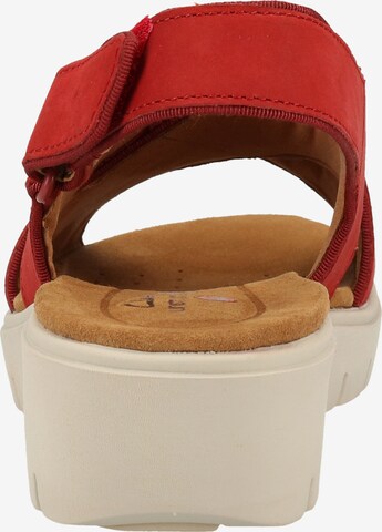 CLARKS Sandaal in Rood