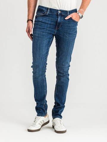MUSTANG Skinny Farmer 'Mustang Frisco Skinny Denim Blue 1015049 5000 883' - kék