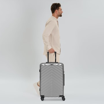 Redolz Trolley 'Essentials 18' in Silver: front