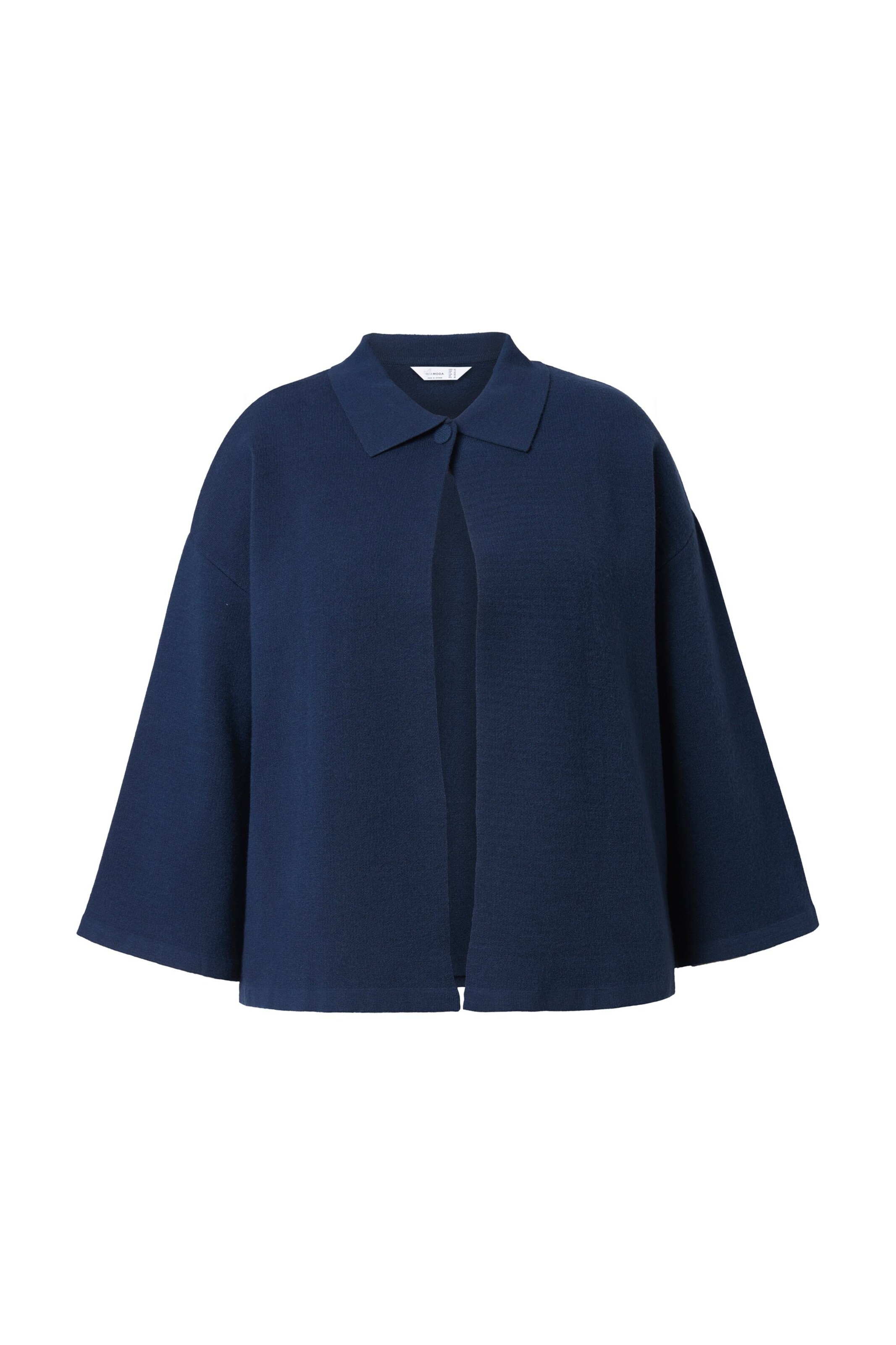 MIAMODA Strickjacke in Blau: Vorderseite