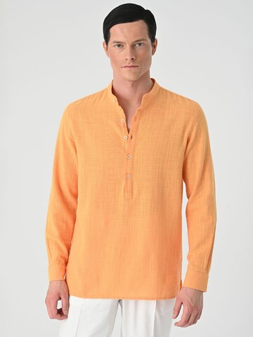 Coupe regular Chemise Antioch en jaune