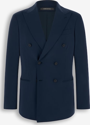Coupe regular Veste de costume Boggi Milano en bleu : devant