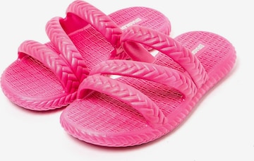 Brasileras - Zapatos para playa y agua 'Sira' en rosa: frente