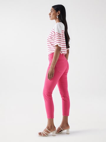 Skinny Jean Salsa Jeans en rouge