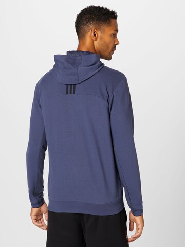 ADIDAS SPORTSWEAR Sportsweatjacke 'Aeroready ' in Blau