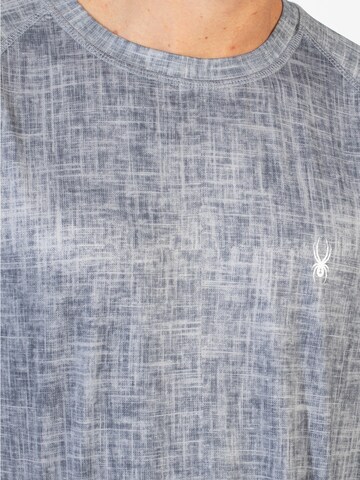 T-Shirt fonctionnel Spyder en gris