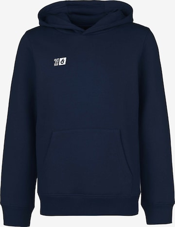 OUTFITTER Sweatshirt 'TAHI' in Blauw: voorkant