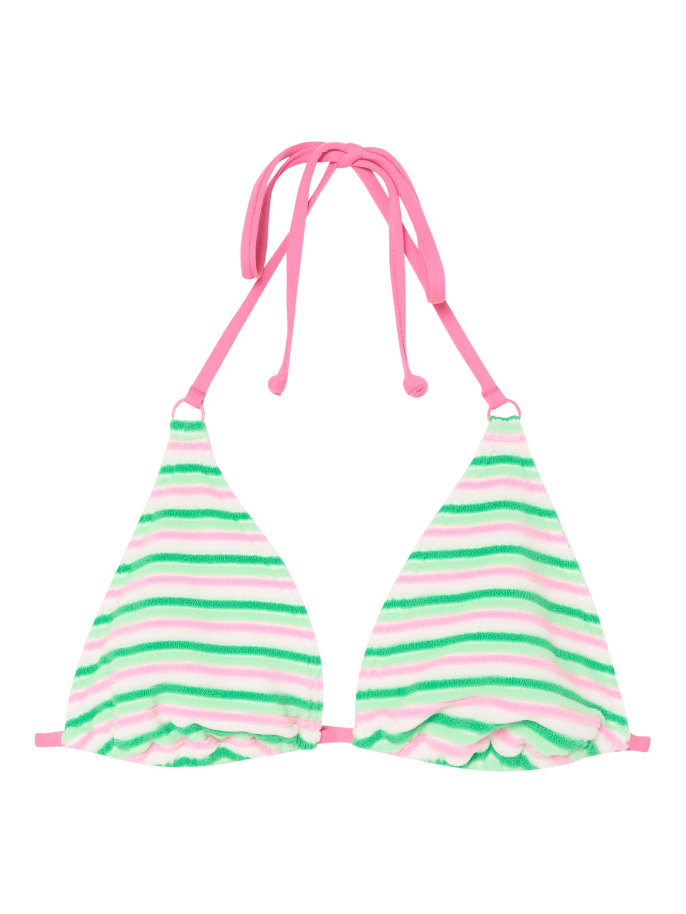 ROXY Triangel Bikinitop 'X Juicy Couture' in Grün