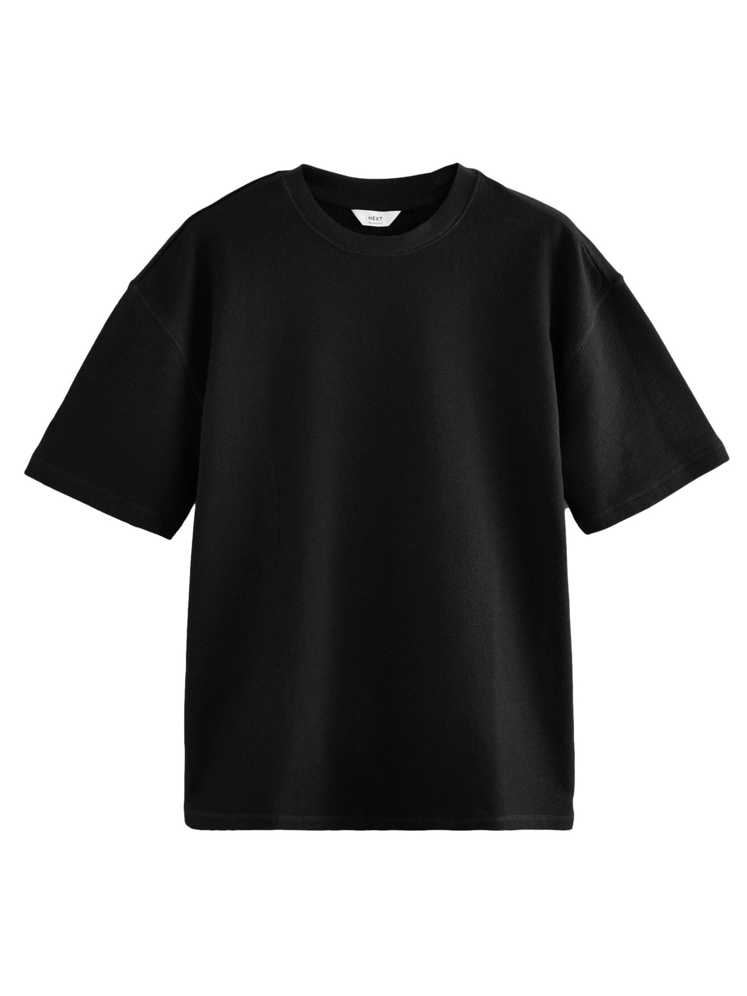 Next Tričko - Čierna: predná strana