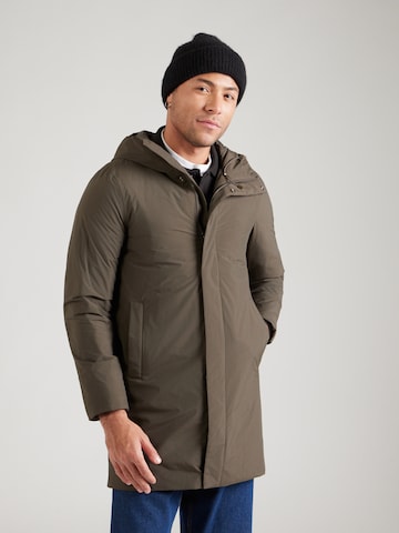 K-Way Zimní bunda 'THOMAS' – zelená: přední strana