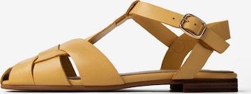 L37 HANDMADE SHOES - Zapatillas de casa 'LOST IN THE OCEAN AIR' en amarillo: frente