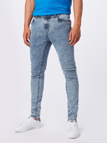 Urban Classics Jeans in Blau: front