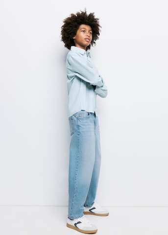 Regular Jeans de la MANGO KIDS pe albastru