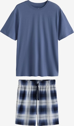 Pyjama court 'Motion Flex' Next en bleu : devant