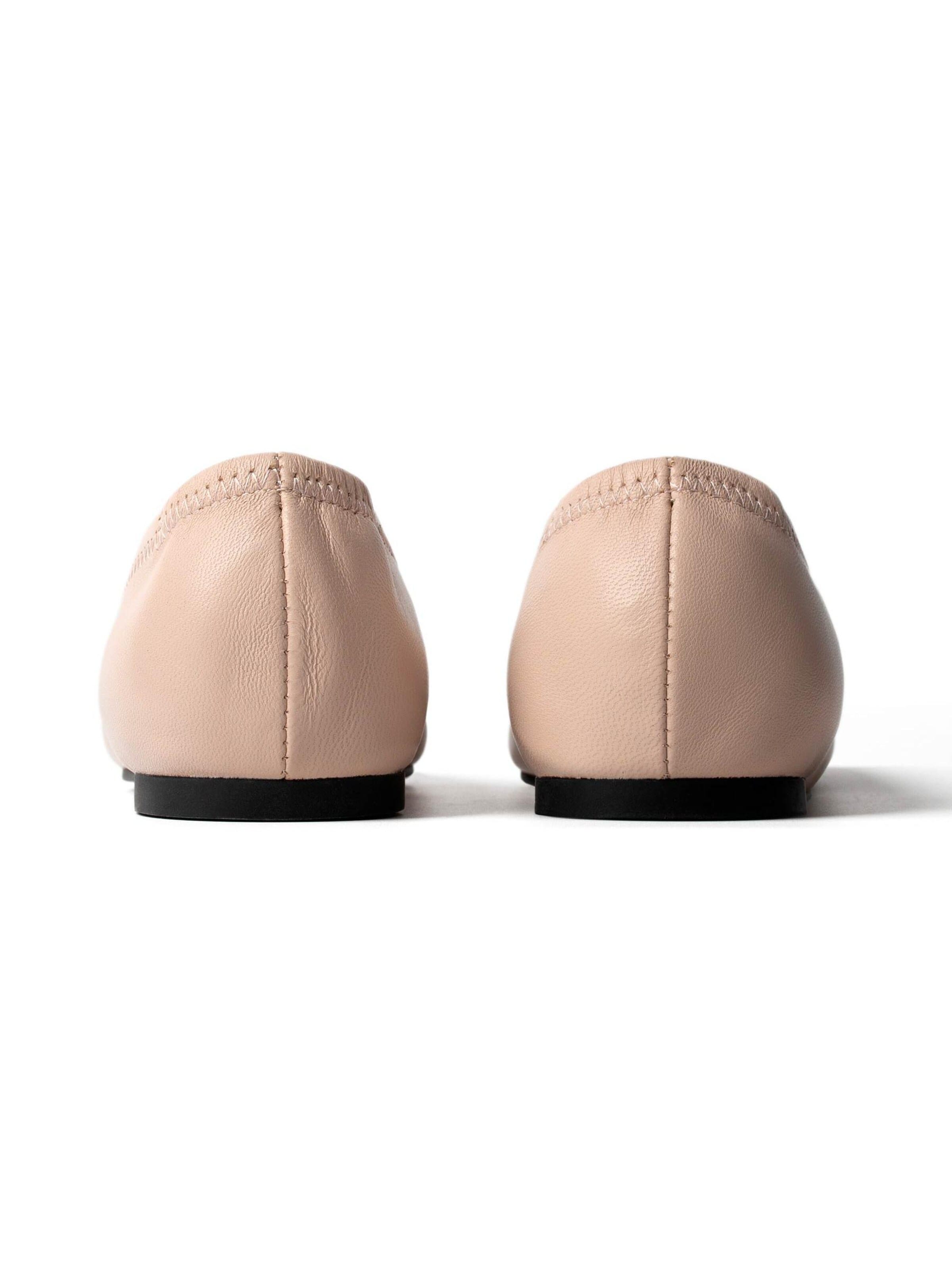 L37 HANDMADE SHOESBalerinke 'GOLDEN HOURS WE HAD' - roza boja