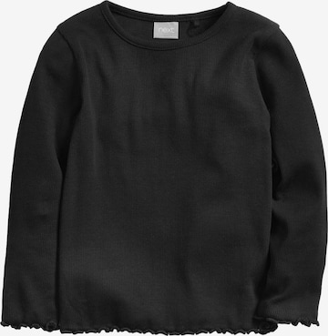 Next Shirt in Black: front