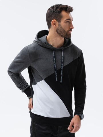 Ombre Sweatshirt 'B1050' in Grau: predná strana
