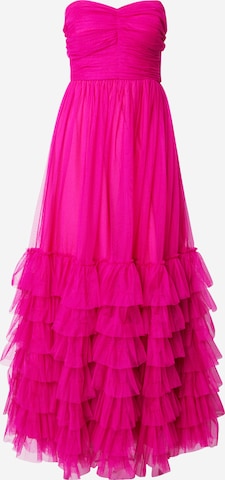 Nasty Gal Βραδινό φόρεμα σε ροζ: μπροστά