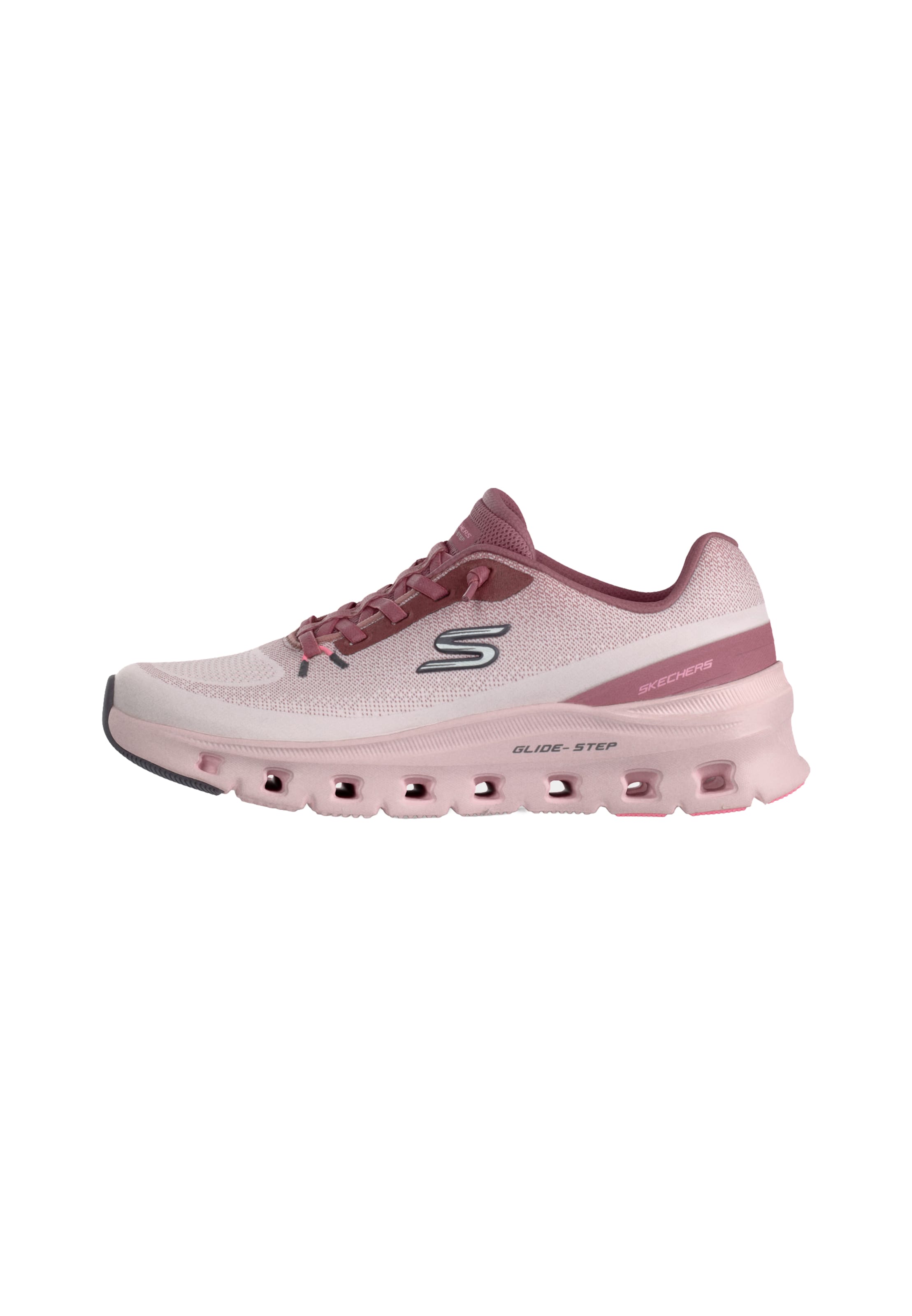 Baskets basses 'GLIDE-STEP PRO' SKECHERS en rose : devant